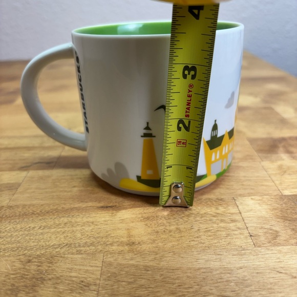 Starbucks You Are Here Collection YAH Mug Wisconsin State 14oz Retired Cheese - Picture 10 of 10